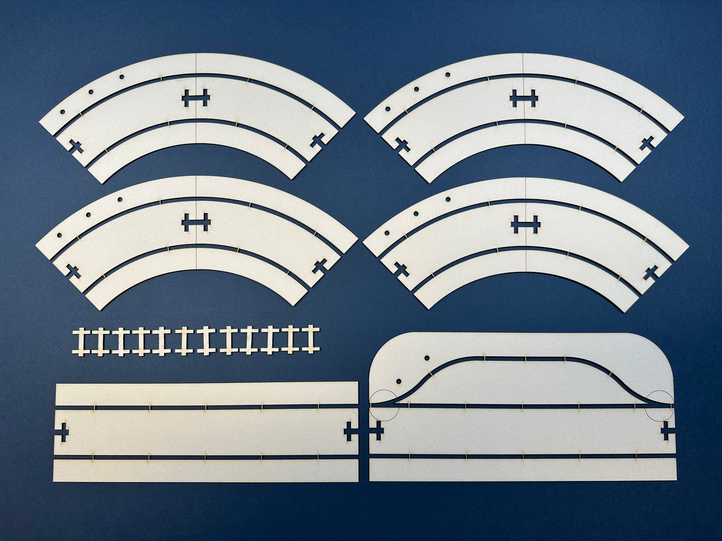 DXF Datei BiMo Straßensystem KOMPLETT zum selbst Lasern
