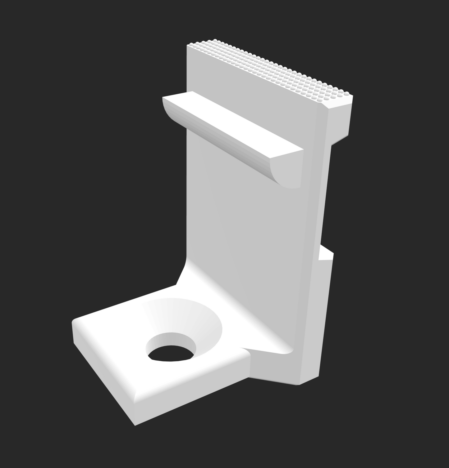 Bahnsteigkante mit Schraubsockel V1 Set H0 1:87 STL-Datei