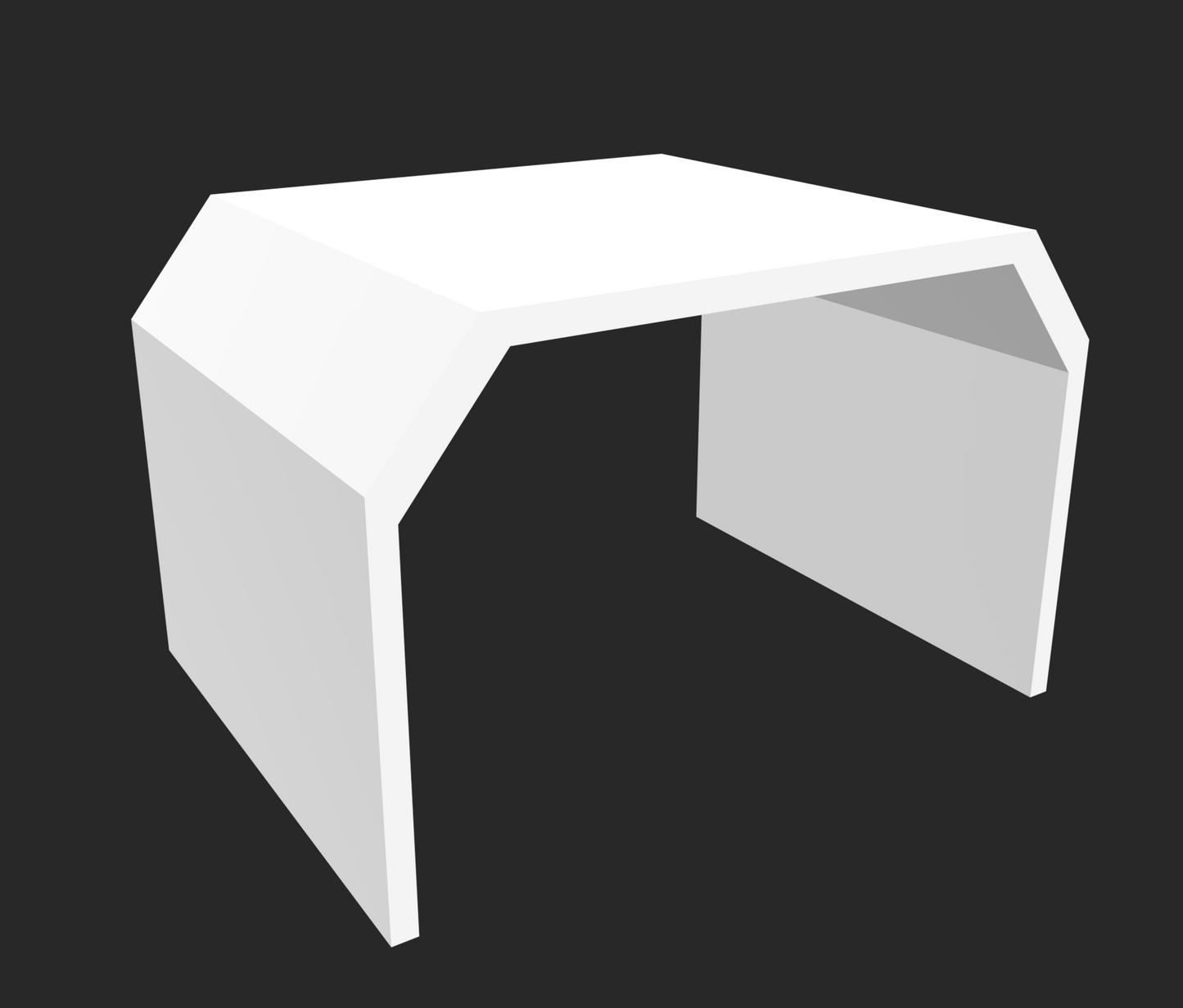 Tunnelportal Beton 2-gleisig H0 1:87 STL-Datei