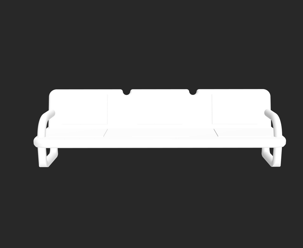 Modern bench H0 1:87 – STL file