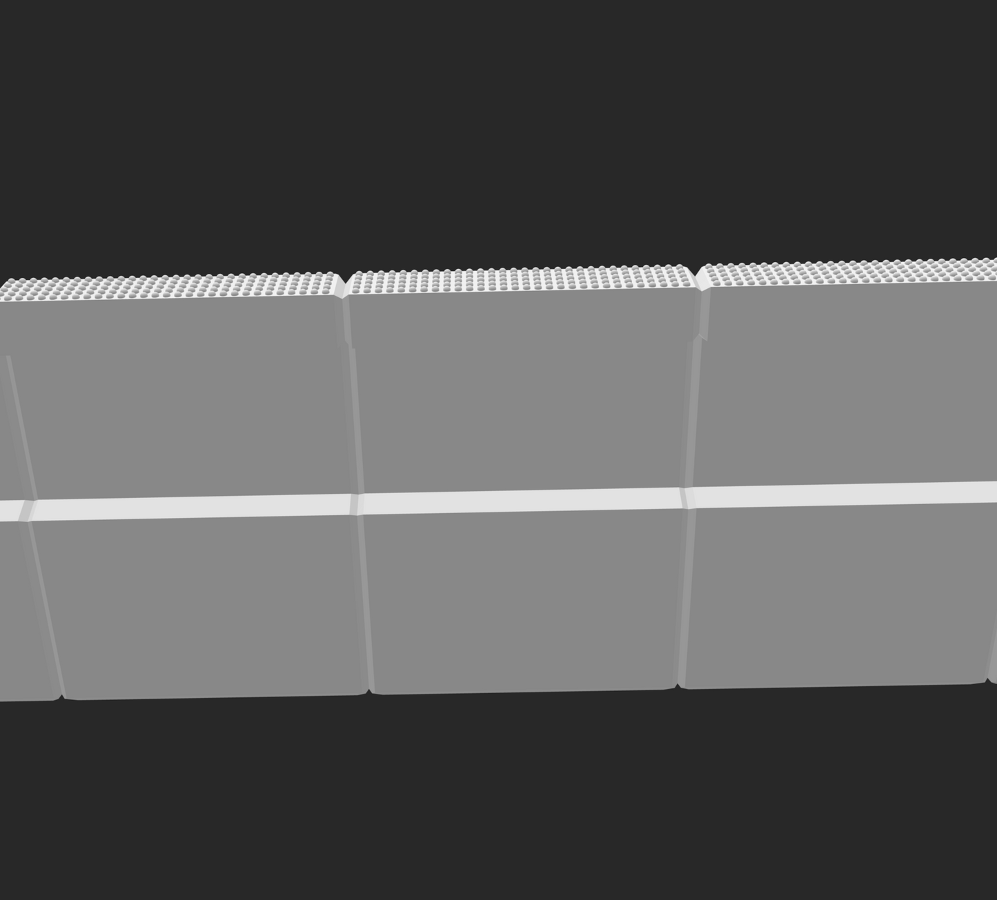 Bahnsteig Epoche 6 Set H0 1:87 STL-Datei