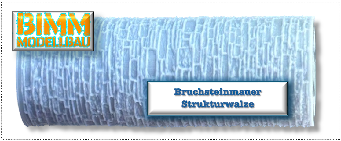 Strukturwalzen Komplett-Set 16stk. Walzen inkl. Aufbewahrungsbox