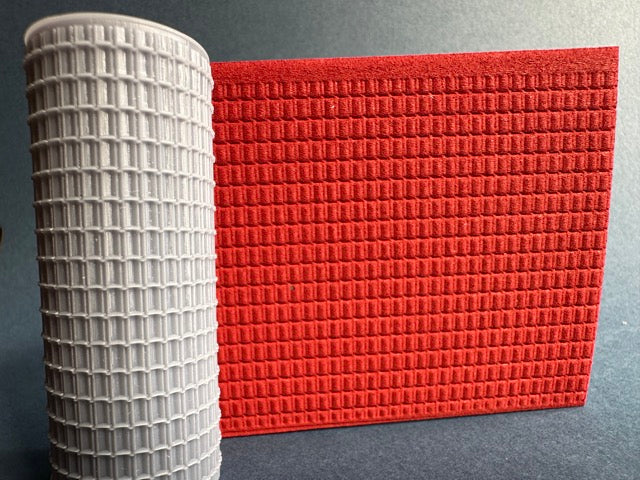 Dachpfannen - Strukturwalze H0