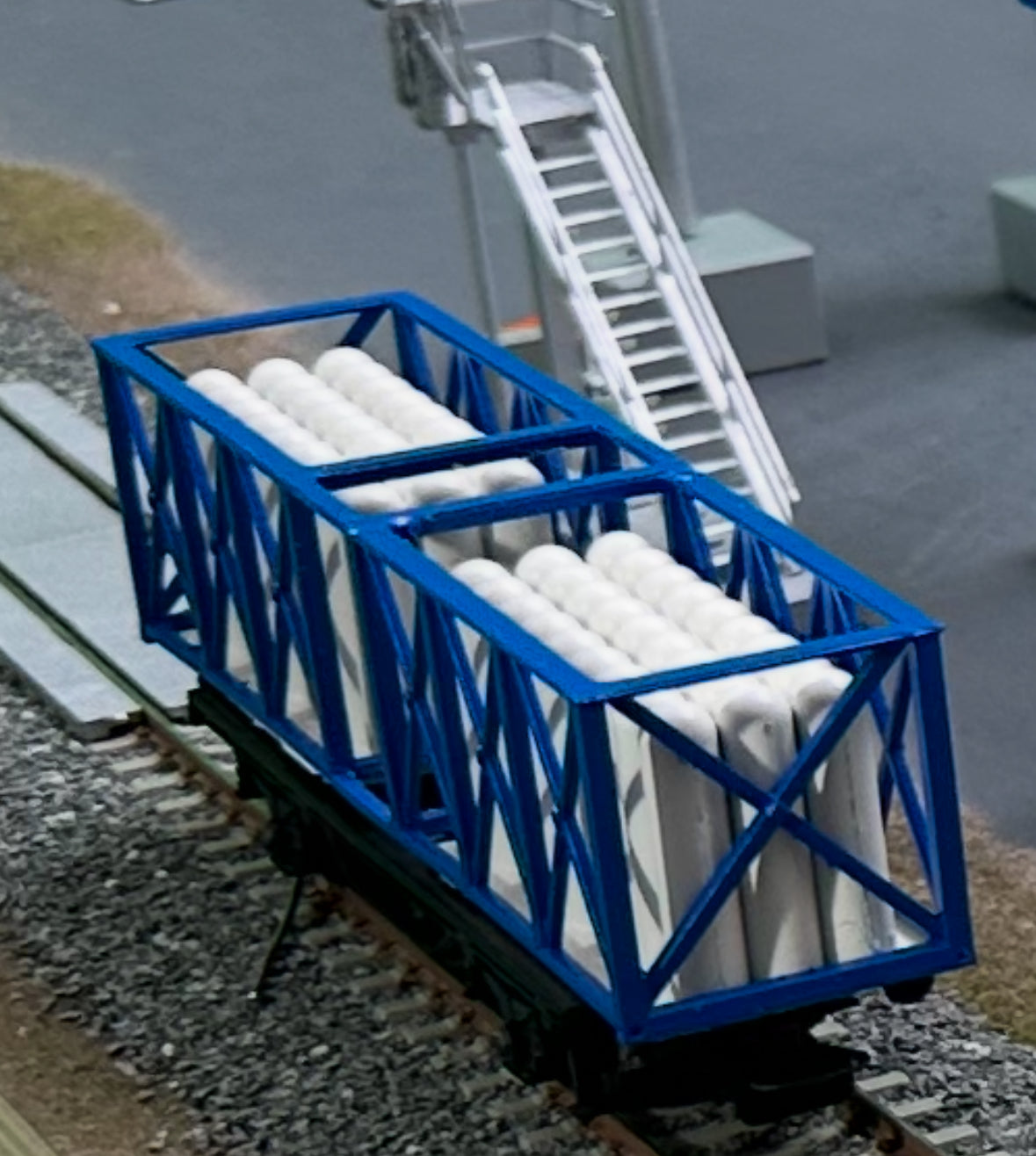 Wasserstofftank Container Ladegut H0 1:87 STL-Datei