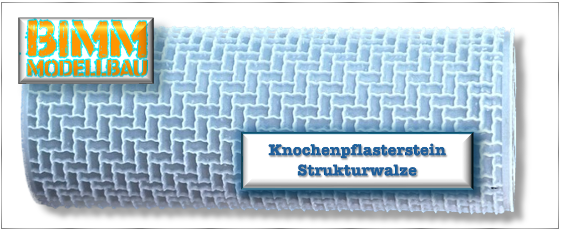 Strukturwalzen Komplett-Set 16stk. Walzen inkl. Aufbewahrungsbox