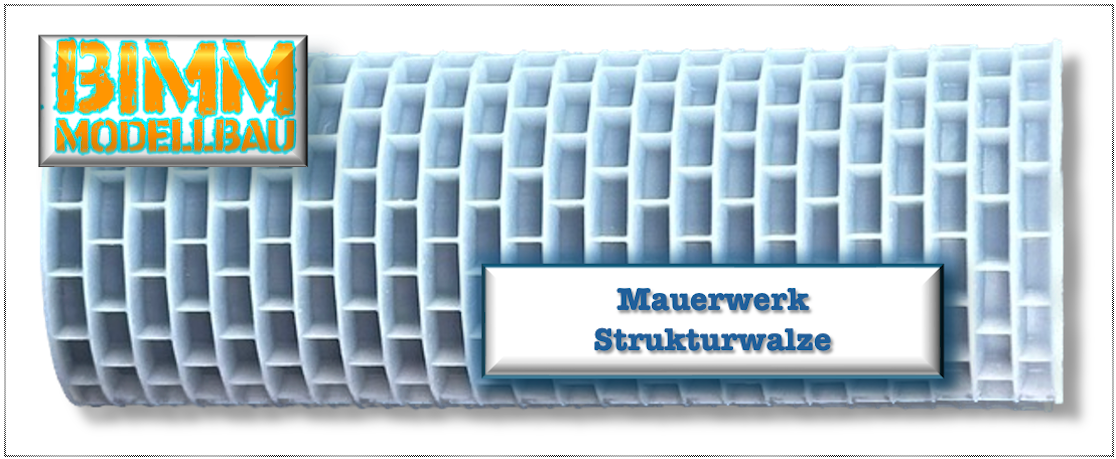 Strukturwalzen Komplett-Set 16stk. Walzen inkl. Aufbewahrungsbox