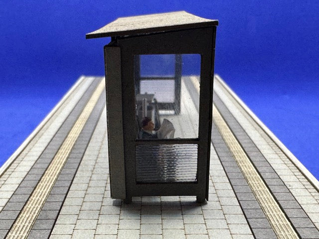 Wartehäuschen für Bahnsteig Epoche 6 H0