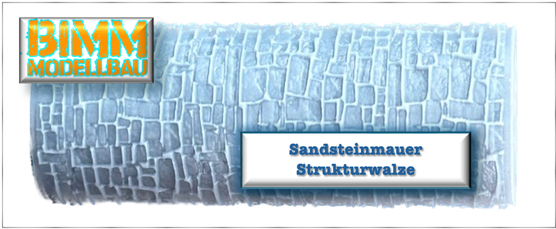 Strukturwalzen Komplett-Set 16stk. Walzen inkl. Aufbewahrungsbox