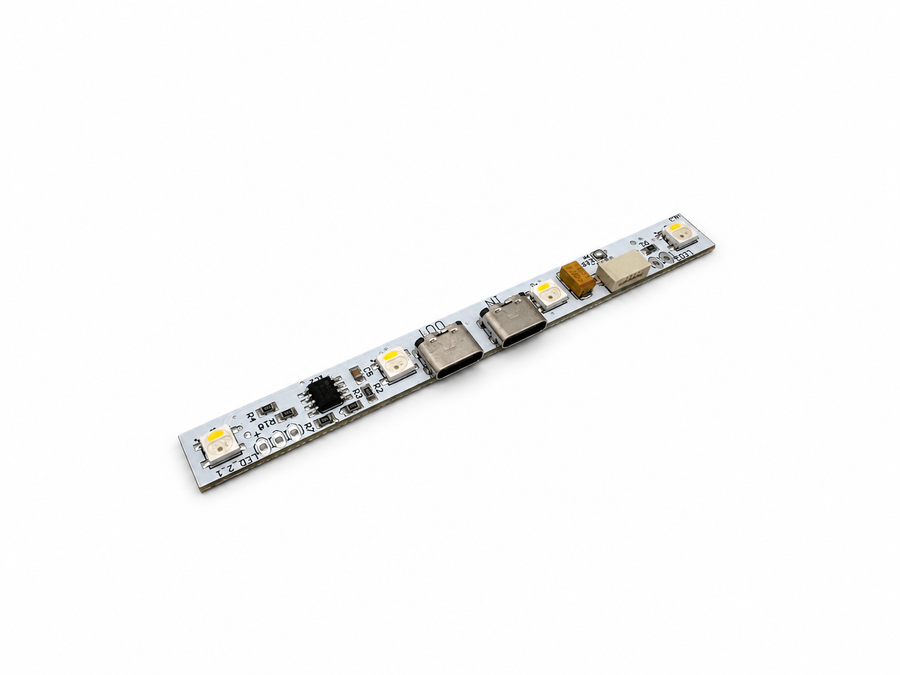 ModelPOD LED-Stripe – 4 LEDs – Produktfoto · weißer Hintergrund