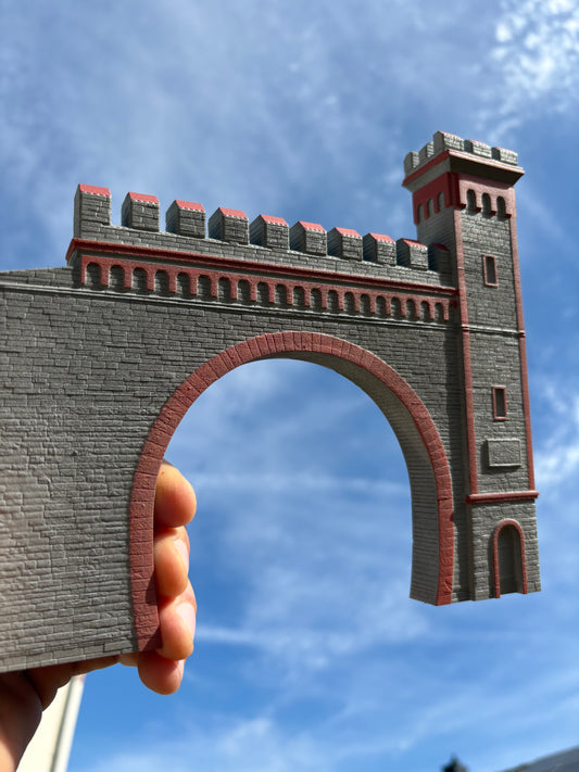 Banktunnel – Tunnelportal H0 1:87