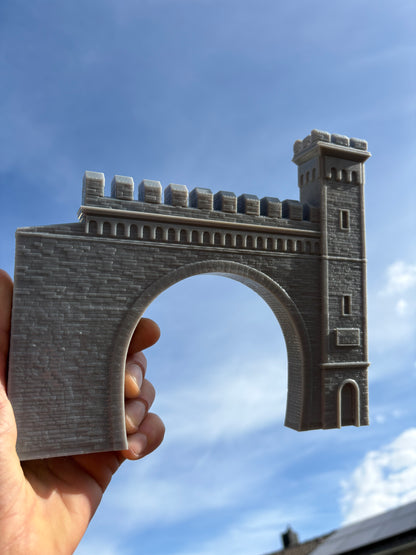 Banktunnel H0 tunnel portal – STL file