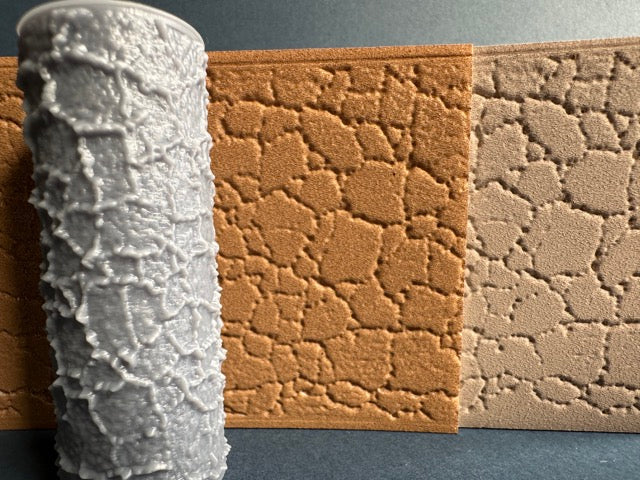 Beton/Erdrisse - Strukturwalze H0