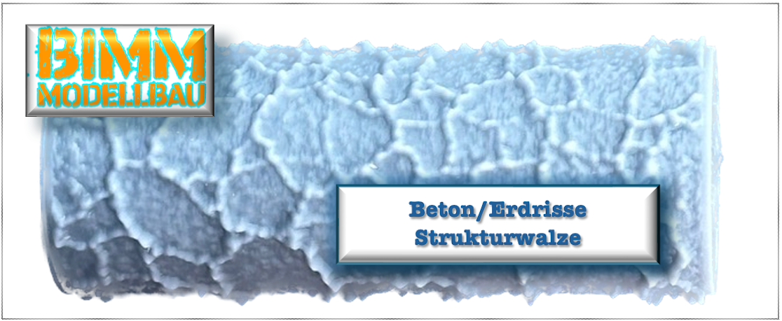 Strukturwalzen Komplett-Set 16stk. Walzen inkl. Aufbewahrungsbox