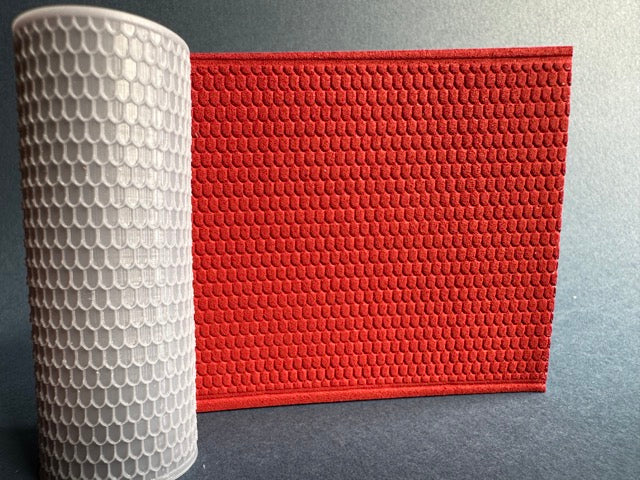 Biberschwanz - Strukturwalze H0