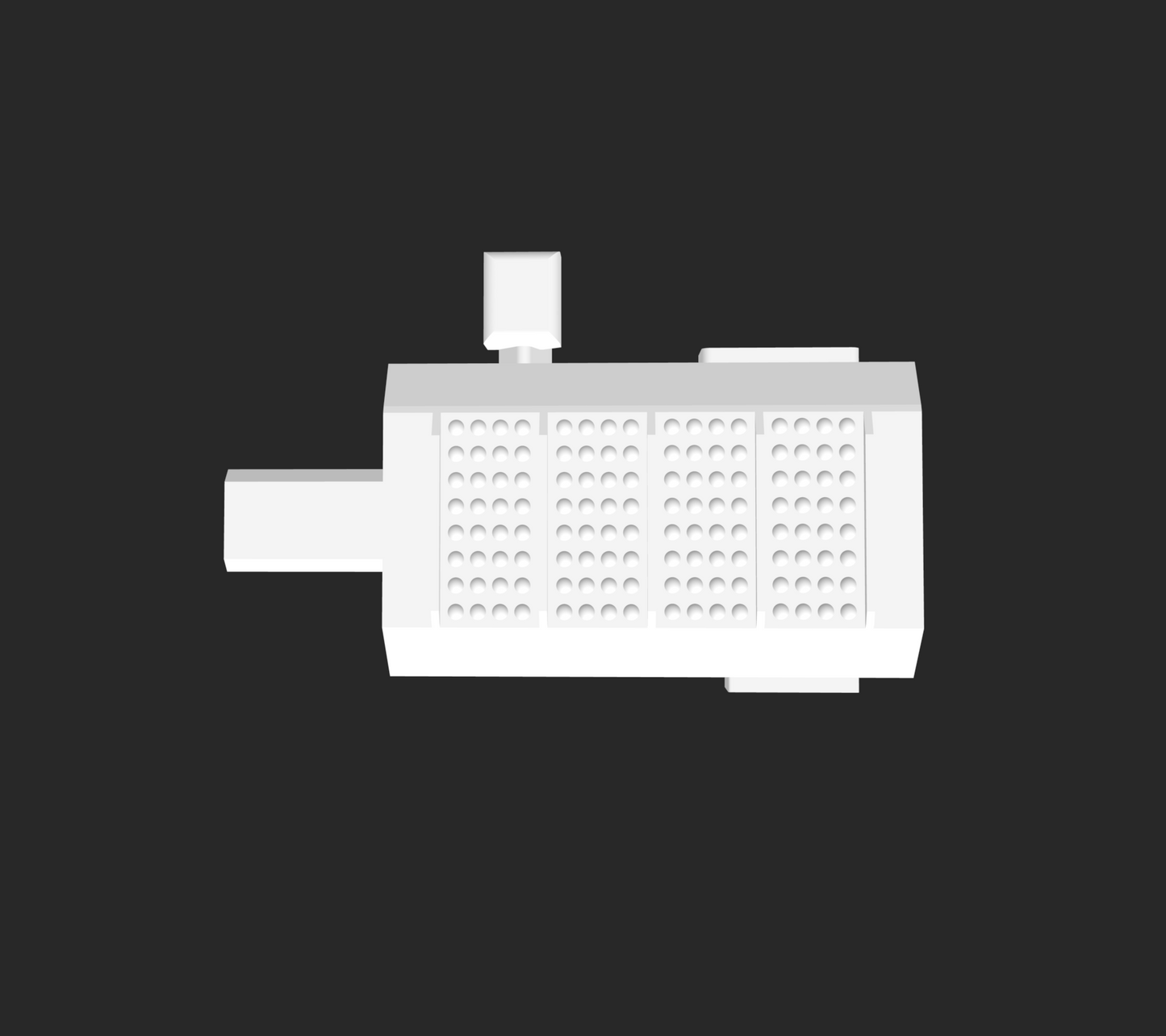 Weichenantrieb Attrappe Epoche 6 H0 1:87 STL-Datei