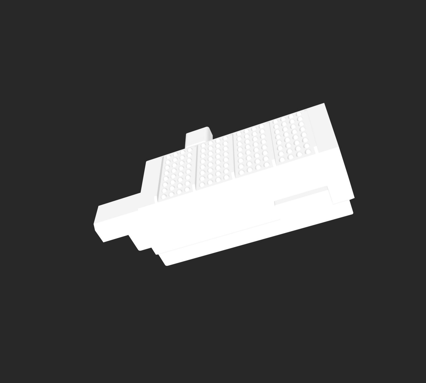 Weichenantrieb Attrappe Epoche 6 H0 1:87 STL-Datei