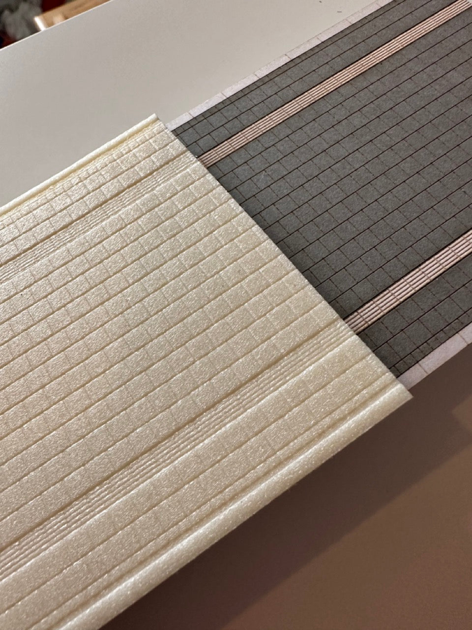 Bahnsteig Epoche V/VI - Strukturwalze H0