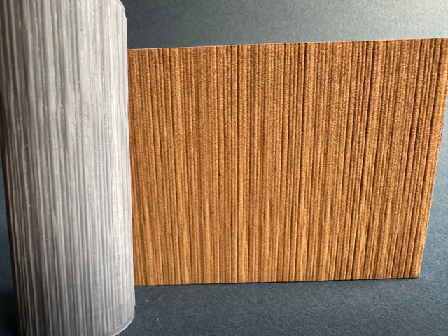 Holzbretter - Strukturwalze H0