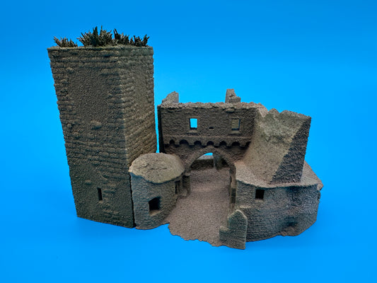 Schlossruine Set H0 - Fertigmodell - Vorbestellung/Auslieferung ab Februar 2026