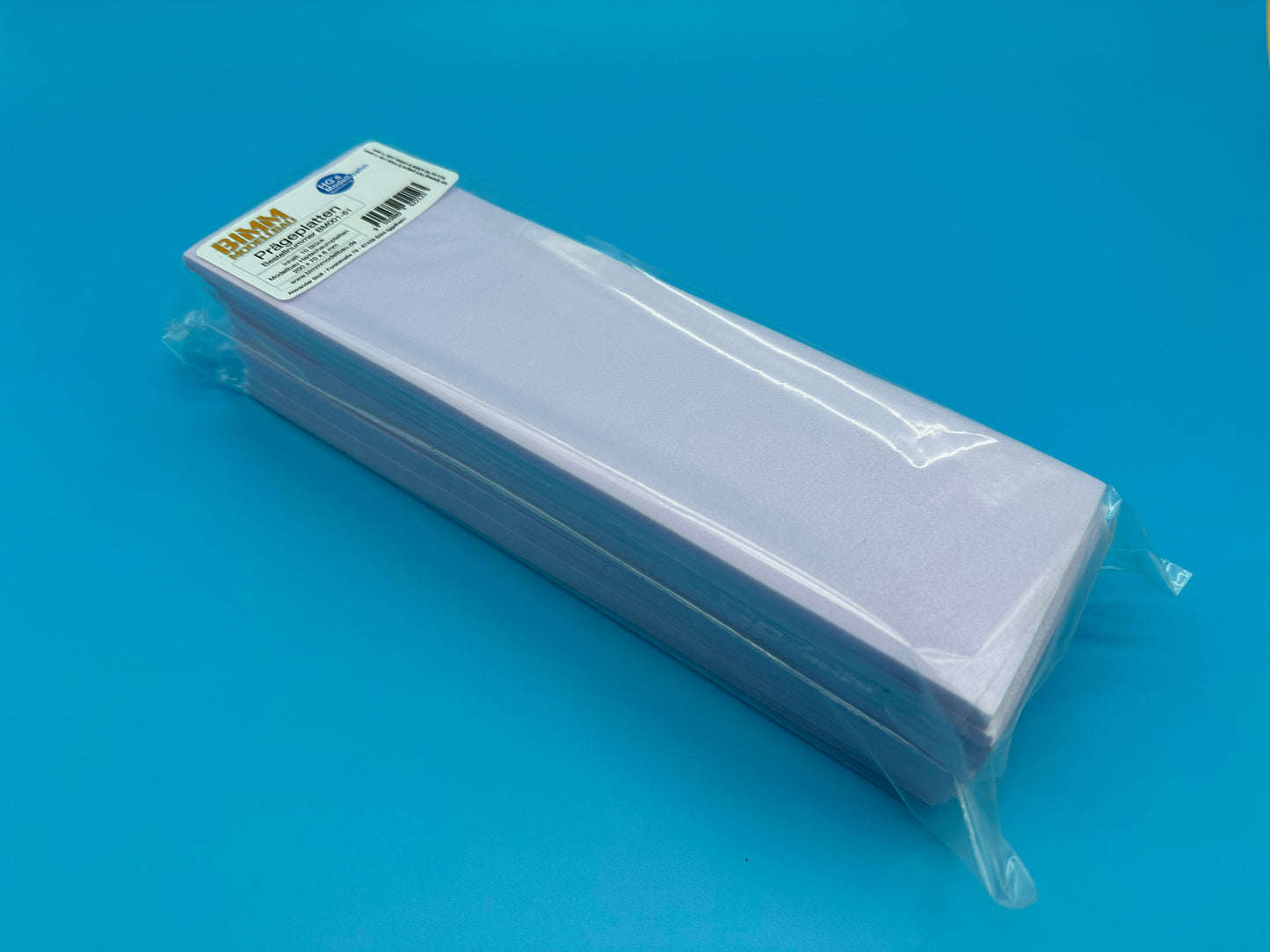 Embossing plate made of hard foam XPS for rolling machine 10 pieces