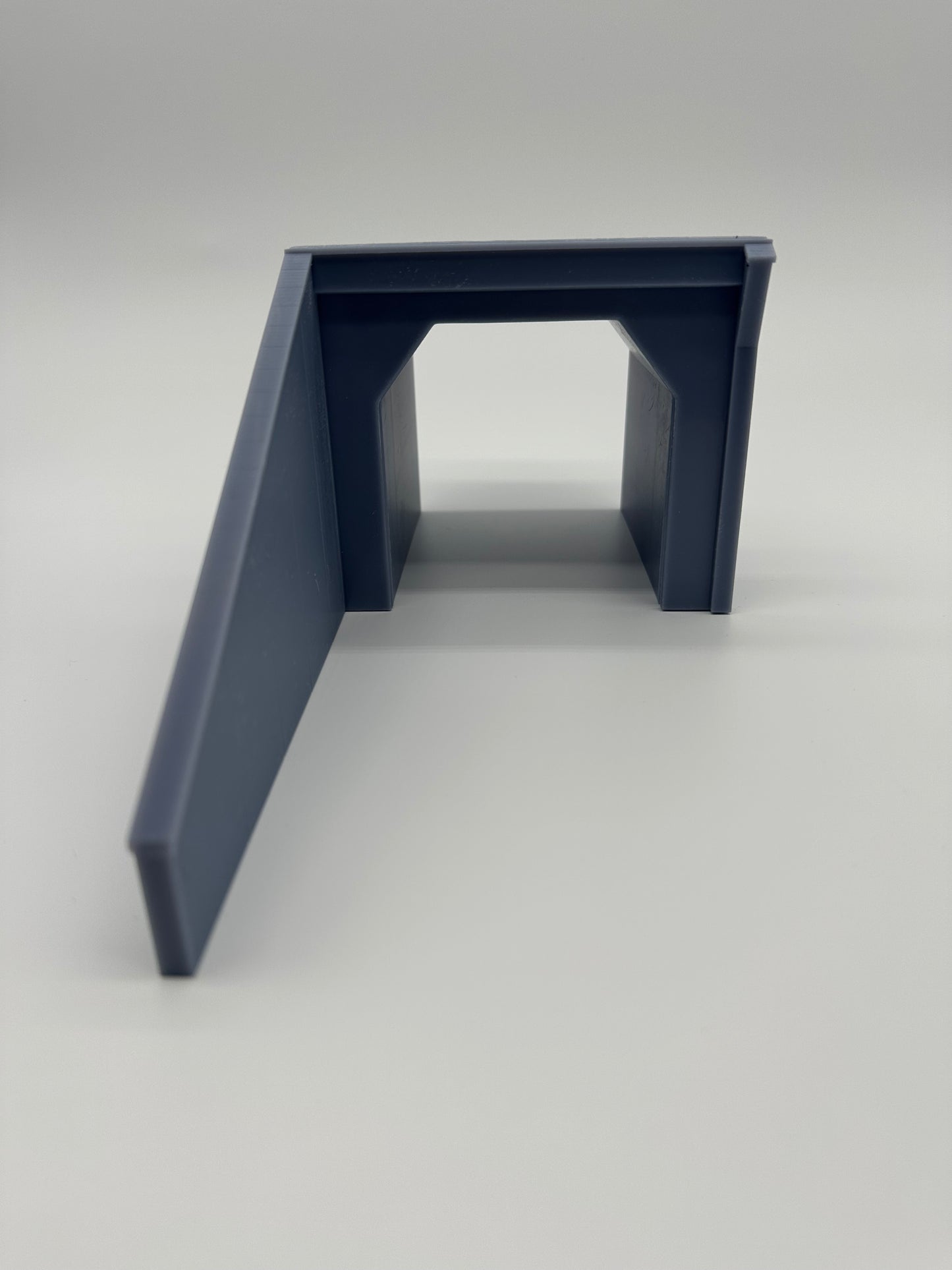 Tunnelportal in Betonoptik 1-gleisig Mauer links H0 1:87