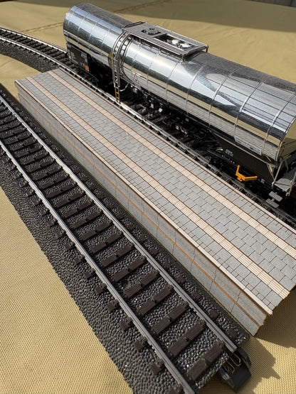 Bahnsteig Modul 1 für C-Gleis 35mm EPOCHE V/VI 1:87 Lasercut Bausatz