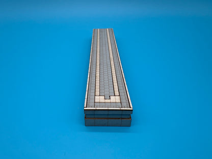 Bahnsteig Endstück für C-Gleis 35mm EPOCHE V/VI 1:87 Lasercut Bausatz