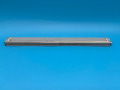 Side platform right end section for C track, 35 mm – Era V/VI, 1:87 laser-cut kit