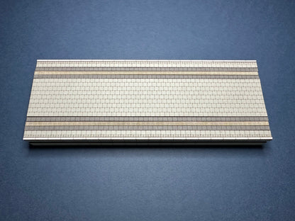 Mittelbahnsteig Epoche 6 H0 1:87 - Modul 1 | Passend für C-Gleis