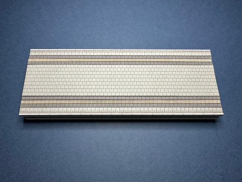 Mittelbahnsteig Epoche 6 H0 1:87 - Modul 1 | Passend für C-Gleis