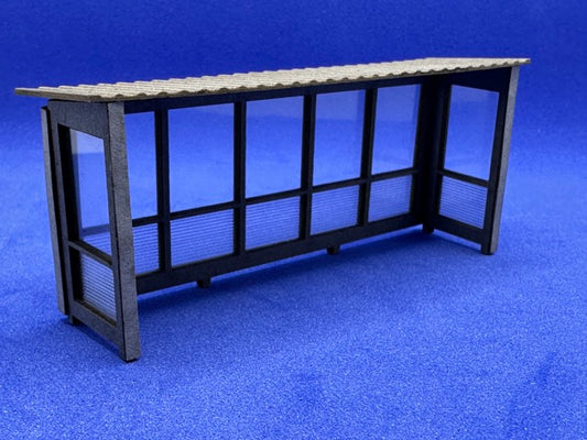 Wartehäuschen für Bahnsteig Epoche 6 H0