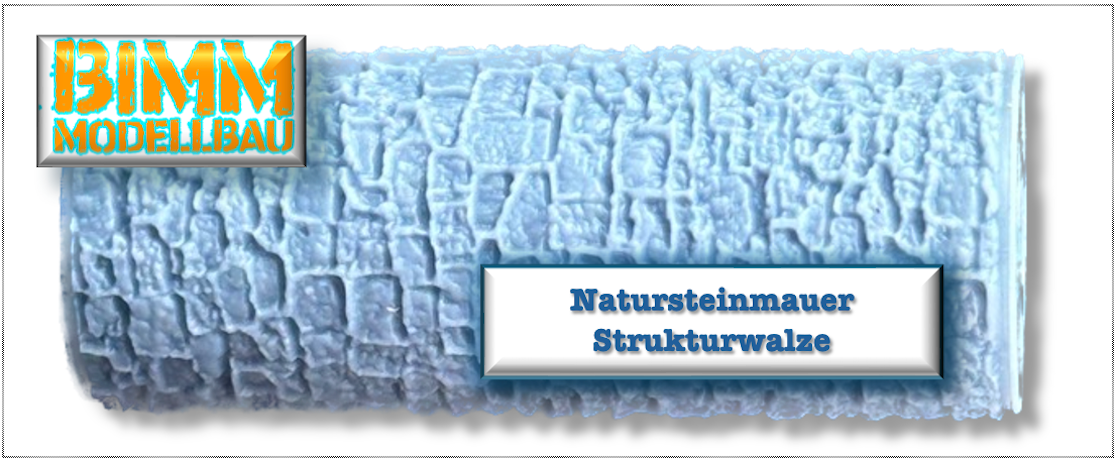 Strukturwalzen Komplett-Set 16stk. Walzen inkl. Aufbewahrungsbox