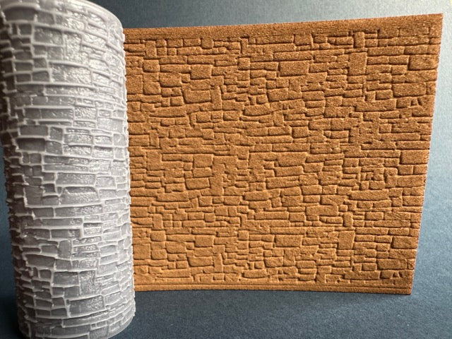 Sandsteinmauer - Strukturwalze H0